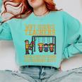 Why Science Teachers Not Given Playground Duty Men Women Comfort Colors Sweatshirt Chalky Mint