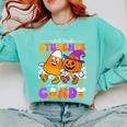 Will Trade Students For Candy Teacher Halloween Comfort Colors Sweatshirt Chalky Mint Will Trade Students For Candy Teacher Halloween Comfort Colors Sweatshirt Chalky Mint