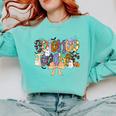 Women Spooky Science Teacher Halloween Science Stem Teacher Comfort Colors Sweatshirt Chalky Mint Women Spooky Science Teacher Halloween Science Stem Teacher Comfort Colors Sweatshirt Chalky Mint