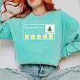 I Am Working For Christmas Break Special Education Teacher Comfort Colors Sweatshirt Chalky Mint