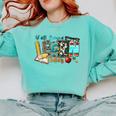 Y'All Gonna LEARN Today Back To School Teacher Appreciation Comfort Colors Sweatshirt Chalky Mint Y'All Gonna LEARN Today Back To School Teacher Appreciation Comfort Colors Sweatshirt Chalky Mint