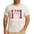 100 Days Smarter 101st Day School Dalmatian Dog Teacher Kids Men's Casual T-Shirt White 100 Days Smarter 101st Day School Dalmatian Dog Teacher Kids Men's Casual T-Shirt White
