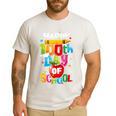 100th Day Of School Teachers Kids Child Happy 100 Days Men's Casual T-Shirt White 100th Day Of School Teachers Kids Child Happy 100 Days Men's Casual T-Shirt White
