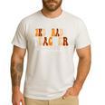 2nd Grade Teacher Squad Cute Women Groovy Fall Autumn Lovers Men's Casual T-Shirt White 2nd Grade Teacher Squad Cute Women Groovy Fall Autumn Lovers Men's Casual T-Shirt White