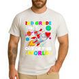 2nd Grade Is Out Of This World Space Rocket Planets Teacher Men's Casual T-Shirt White