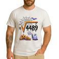 4489 Square Root 67 Math Teacher Halloween Costume Professor Men's Casual T-Shirt White 4489 Square Root 67 Math Teacher Halloween Costume Professor Men's Casual T-Shirt White