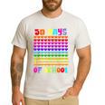 50 Days Of School Hearts Teacher Happy 50th Day Of School Men's Casual T-Shirt White