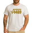 6 7 Leopard Pattern Meme Square Root 4489 Slang Math Teacher Men's Casual T-Shirt White