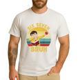 67 Meme Six Seven Bruh Retro Dabbing Teacher School Men's Casual T-Shirt White