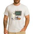 67 Teacher Halloween Ghost Six Seven Meme Math Joke Men's Casual T-Shirt White 67 Teacher Halloween Ghost Six Seven Meme Math Joke Men's Casual T-Shirt White