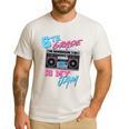 6th Grade Is My Jam Vintage 80s Boombox Teacher Student Men's Casual T-Shirt White