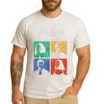 Abbott Elementary Colorful Pop Art Teachers TV Show Men's Casual T-Shirt White Abbott Elementary Colorful Pop Art Teachers TV Show Men's Casual T-Shirt White