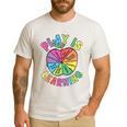 Apple Retro Play Is Learning Kindergarten Teacher Daycare Men's Casual T-Shirt White Apple Retro Play Is Learning Kindergarten Teacher Daycare Men's Casual T-Shirt White