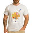 Art Is My Superpower Drawing Art Teacher Artists Men's Casual T-Shirt White Art Is My Superpower Drawing Art Teacher Artists Men's Casual T-Shirt White