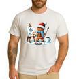 Artist Gingerbread Painter Art Teacher Student Christmas Men's Casual T-Shirt White Artist Gingerbread Painter Art Teacher Student Christmas Men's Casual T-Shirt White