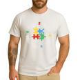 Autism Awareness Teacher Shirt Teach Accept Understand Love Men's Casual T-Shirt White Autism Awareness Teacher Shirt Teach Accept Understand Love Men's Casual T-Shirt White
