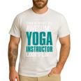 This Is What An Awesome Yoga Instructor Yoga Teacher Men's Casual T-Shirt White This Is What An Awesome Yoga Instructor Yoga Teacher Men's Casual T-Shirt White