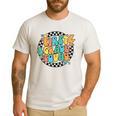 Back To School Groovy Teacher 1st First Grade Crew Squad Men's Casual T-Shirt White Back To School Groovy Teacher 1st First Grade Crew Squad Men's Casual T-Shirt White