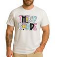 Back To School Third Grade Teacher First Day Of 3rd Grade Men's Casual T-Shirt White Back To School Third Grade Teacher First Day Of 3rd Grade Men's Casual T-Shirt White