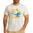 Beauty Teacher Take Chances Make Mistakes Get Messy Men's Casual T-Shirt White Beauty Teacher Take Chances Make Mistakes Get Messy Men's Casual T-Shirt White