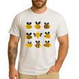 Bee Kind Positive Brave Happy Confident Humble Teacher Men's Casual T-Shirt White Bee Kind Positive Brave Happy Confident Humble Teacher Men's Casual T-Shirt White