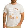 Bruh The Math Ain't Mathin' Show Your Work Halloween Teacher Men's Casual T-Shirt White Bruh The Math Ain't Mathin' Show Your Work Halloween Teacher Men's Casual T-Shirt White