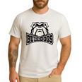 Bulldogs Teacher Student School Sports Fan Team Spirit Men's Casual T-Shirt White Bulldogs Teacher Student School Sports Fan Team Spirit Men's Casual T-Shirt White