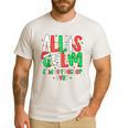 All Calm Said No Teacher Teacher Christmas Lights Men's Casual T-Shirt White