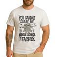 You Cannot Scare Me I'm A Middle School Teacher Halloween Men's Casual T-Shirt White You Cannot Scare Me I'm A Middle School Teacher Halloween Men's Casual T-Shirt White