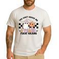 You Cant Scare Me I Teach First Grade Teacher Halloween Men's Casual T-Shirt White