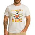 You Can't Scare Me I Teach Preschool Ghost Halloween Teacher Men's Casual T-Shirt White You Can't Scare Me I Teach Preschool Ghost Halloween Teacher Men's Casual T-Shirt White