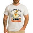 You Can't Scare Me I Teach Preschool Teacher Halloween Ghost Men Women Men's Casual T-Shirt White You Can't Scare Me I Teach Preschool Teacher Halloween Ghost Men Women Men's Casual T-Shirt White