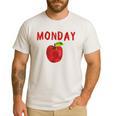 Caterpillar Friday Fruit Kindergarten Teacher Men Women Kids Men's Casual T-Shirt White