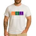Chemisty Science Teacher Periodic Table Halloween Men's Casual T-Shirt White Chemisty Science Teacher Periodic Table Halloween Men's Casual T-Shirt White