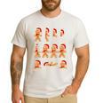 Christmas Math Teacher Equation Gingerbread With Santa Hat Men Women Men's Casual T-Shirt White
