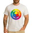 Color Wheel Palette Shirt Artist Painter Art Teacher Tshirt Men's Casual T-Shirt White Color Wheel Palette Shirt Artist Painter Art Teacher Tshirt Men's Casual T-Shirt White