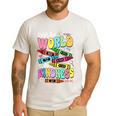 Color The World With Kindness Teacher Back To School Men's Casual T-Shirt White Color The World With Kindness Teacher Back To School Men's Casual T-Shirt White