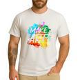 Cool Art For Men Women Artist Teacher Painter Artists Paint Men's Casual T-Shirt White