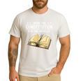 Cool History Teacher Read The Constitution For The Articles Men's Casual T-Shirt White