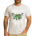 Creepin It Real Monster School Preschool Teacher Halloween Men's Casual T-Shirt White Creepin It Real Monster School Preschool Teacher Halloween Men's Casual T-Shirt White