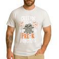 Creepin It Real Pre-K Monsters Halloween Preschool Teacher Men's Casual T-Shirt White