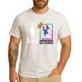 Cute Art Teacher Magical Dabbing Unicorn Artist Men's Casual T-Shirt White Cute Art Teacher Magical Dabbing Unicorn Artist Men's Casual T-Shirt White