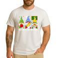 Cute Gnomes Teach Love And Inspire Back To School Teacher Men's Casual T-Shirt White