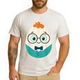 Cute Good Egg Teacher Halloween Costume Food Group Men's Casual T-Shirt White