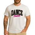 Dance Teacher Leopard Dancing Life Girls Women Dancer Men's Casual T-Shirt White