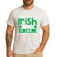 A Day Without Irish Dance Step Dance Teacher Irish Dancer Men's Casual T-Shirt White A Day Without Irish Dance Step Dance Teacher Irish Dancer Men's Casual T-Shirt White