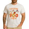 Daycare Boo Crew Halloween Spooky Costume For Teacher Men's Casual T-Shirt White