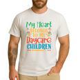 Daycare Children Childcare Provider Teacher PreK Nursery Men's Casual T-Shirt White Daycare Children Childcare Provider Teacher PreK Nursery Men's Casual T-Shirt White