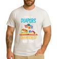 Daycare Provider Master Of Diapers Childcare Teacher Men's Casual T-Shirt White Daycare Provider Master Of Diapers Childcare Teacher Men's Casual T-Shirt White