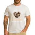 Daycare Provider Teacher Childcare Worker Leopard Heart Fun Men's Casual T-Shirt White Daycare Provider Teacher Childcare Worker Leopard Heart Fun Men's Casual T-Shirt White